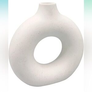 Modern White Ceramic Vase